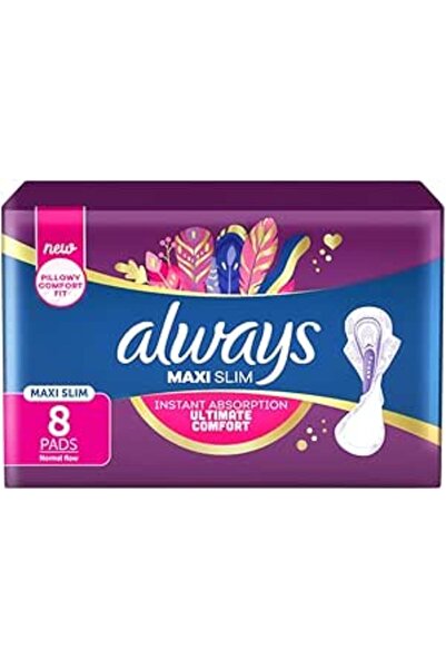 Always Sanitary Pad Ultra Slim All in One Regular 8S