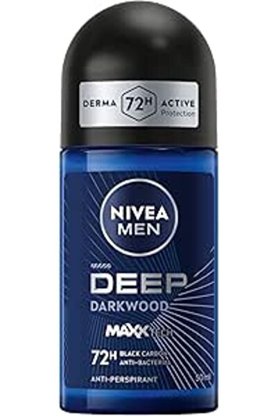 NIVEA Men Deodorant Roll On Deep Black Carbon 50ML