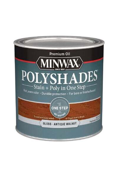 Minwax Polyshades Stain Antique Walnut 0.5pt