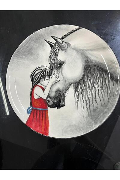 Kütahya çini-seramik Tabak