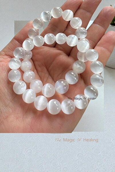 The Magıc of Healıng Selenite Natural Stone Bracelet