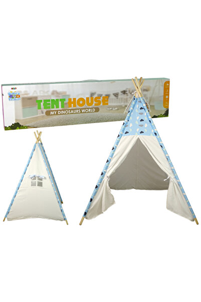 Bebelul Cort tip tepee indian pentru copii model nori impermeabil