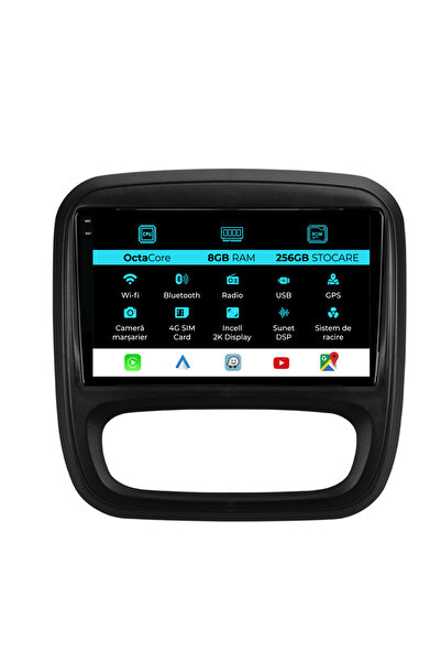 NavStore Navigation Opel Vivaro/Renault Trafic/Fiat Talento (2014 - 2018), 2K, 8Gb Ram, 256Gb storage, Carplay