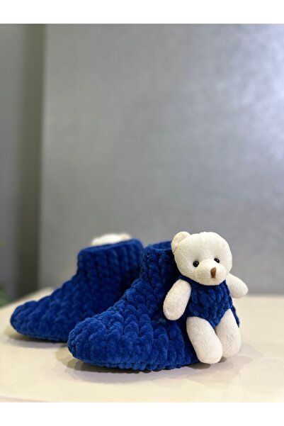 örgü Peluş Ayıcık Detaylı Ev Botu