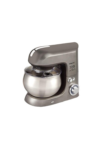 SOKANY SK-266 1500W Stand Mixer, 6.5L Stainless Steel Bowl with 3 Attachments & 6 Speeds