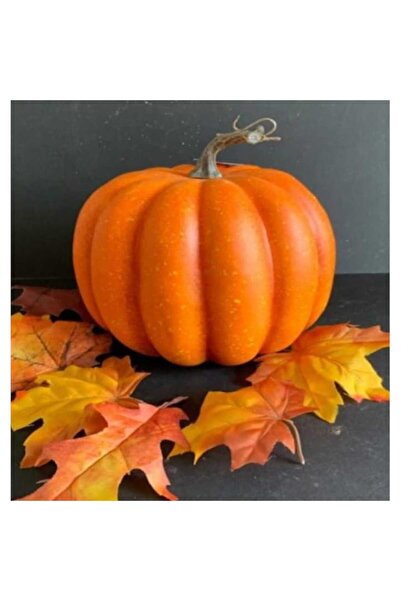 VENITIVO VINDEM CELOR INTELIGENTI VENITIVO ® decorative pumpkin for Halloween, diameter 13.5 cm, orange