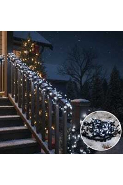 HOFF Christmas tree lights, 60 warm white LEDs, 5.9 m, controller, indoor/outdoor, battery powered