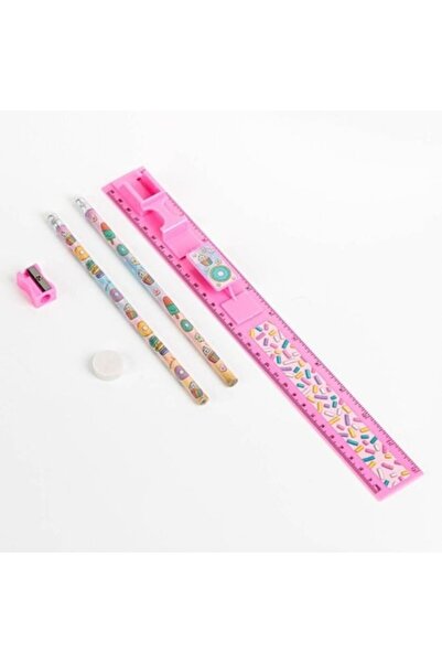 VENITIVO VINDEM CELOR INTELIGENTI Set școlar Panda, 7 piese - Caiet, 2 creioa...