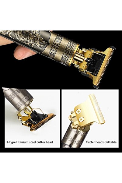 OEM Vintage T9 Professional Cordless Hair and Beard Trimmer, Rechargeable