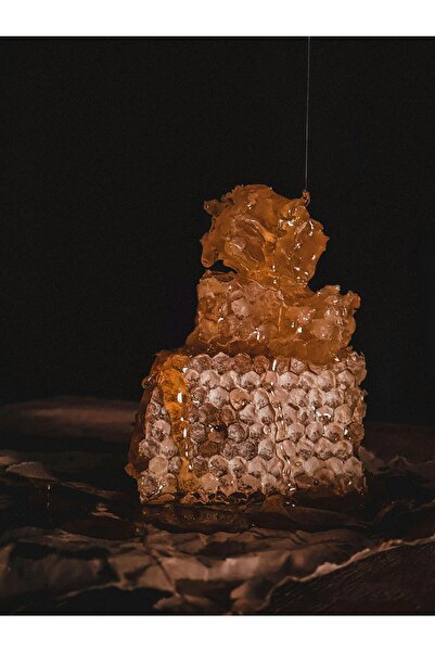 bal 🌲 Ege'nin Nefesi: Petekli Çam Balı (Doğal Çerçeveli)