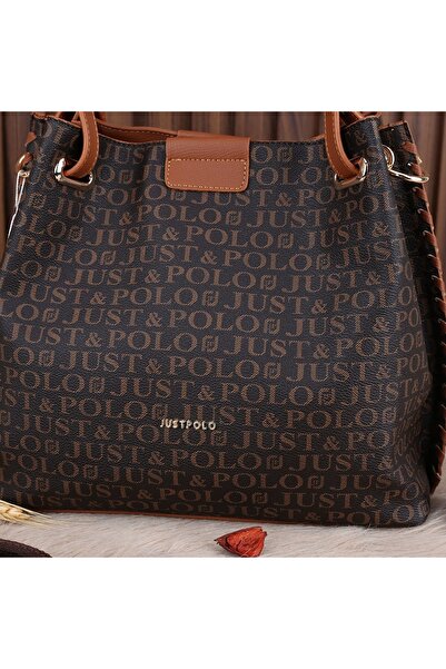 JP POLO Women's Original Just Polo New Season Large Size Soft Leather Luxury Handbag Shopper