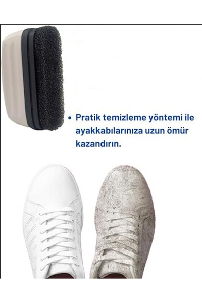 hebmeyy Ayakkabı, Süet Ve Nubuk Temizleyici Sünger, Boya Ve Cila Uygulama Sün...