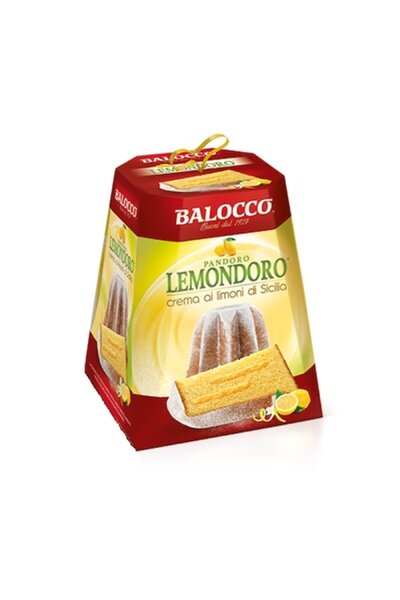 Balocco Lemondoro Pandoro cu crema de lamaie, 800 g
