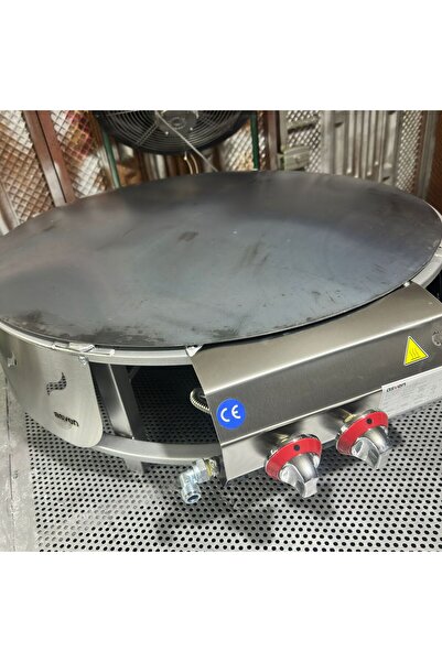 ASVEN İstocsepeti 80 cm Doğalgazlı CE Belgeli Yufka Sacı Ayaklı Ayaksız Kulla...