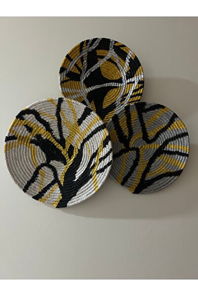 OEM 3 τεμάχια αφηρημένο σχέδιο αφρικανικό πιάτο τοίχου