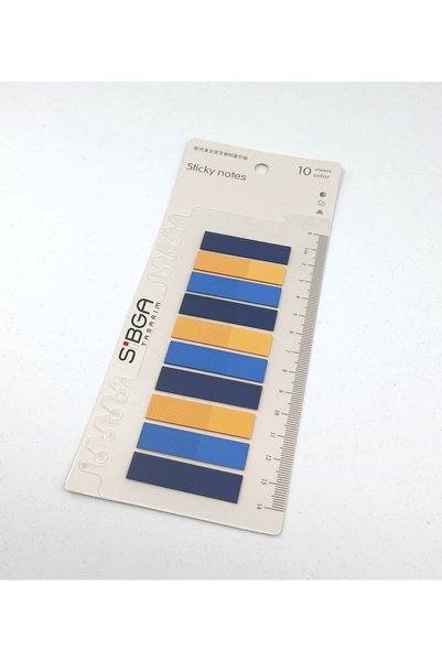 sibga tasarım Transparent Colored Postit Post-it Post It.Bookmark Bookmark Postit Sticker Note Paper 200 Sheets