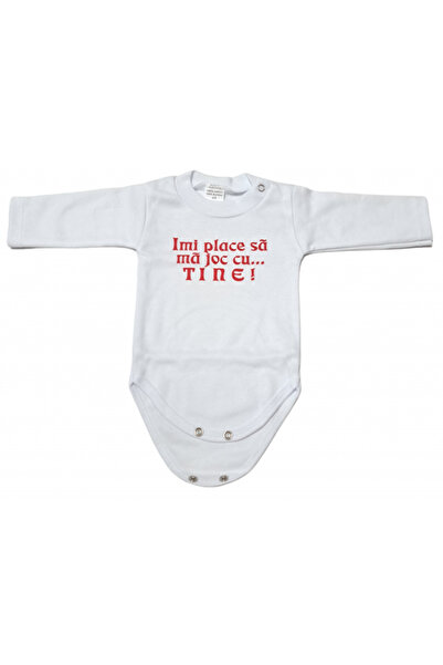 Bubu Kids Creations Body cu mânecă lungă pentru bebeluși - Fabricat în România