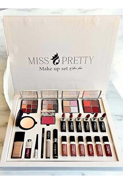Miss Pretty مجموعة مكياج ملكية – مكياج فاخر لإطلالة استثنائية