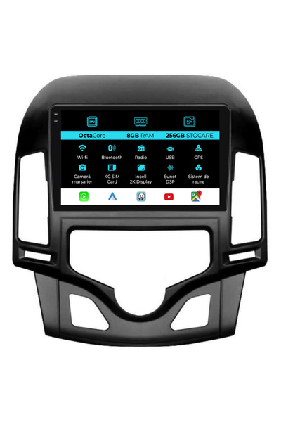 NavStore Dedicated Navigation Hyundai I30 (2007-2012), 2K, 8Gb Ram, 256Gb Storage, Carplay, Climatronic