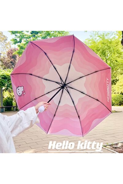 Hello Kitty Sunshine Otomatik Kız Çocuk Şemsiye