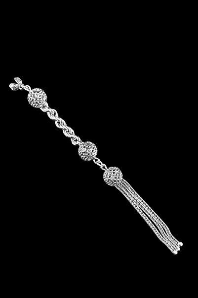 Duende Silver 925 Ayar Gümüş Tesbih Püskülü,Osmanlı Motifi İşlemeli Tesbih Pü...