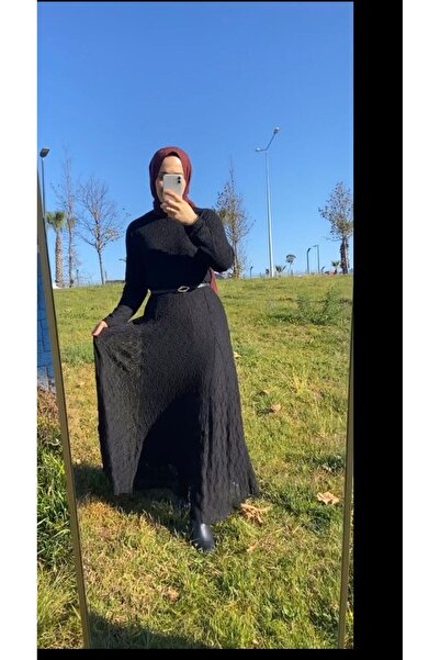 FUSHYA فستان دانتيل ذو حزام