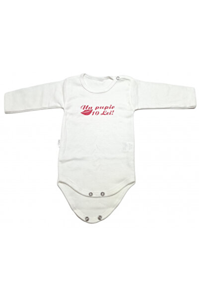 Bubu Kids Creations Body cu mânecă lungă pentru bebeluși - Fabricat în România