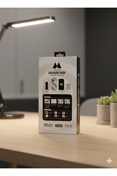 Trendora 5-in-1 Full Protection Kit with Kickstand Case, Matte Screen Film & ...