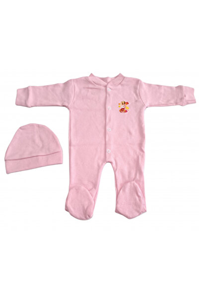 Bubu Kids Creations BubuKids jumpsuit with hat (0-3 months)