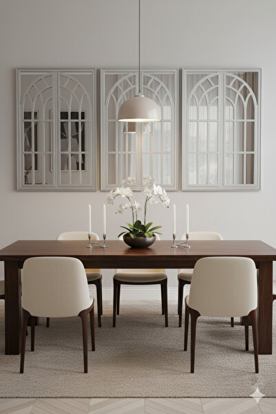 Generic Elegant mirror set with a luxurious frame, 97 x 66 cm