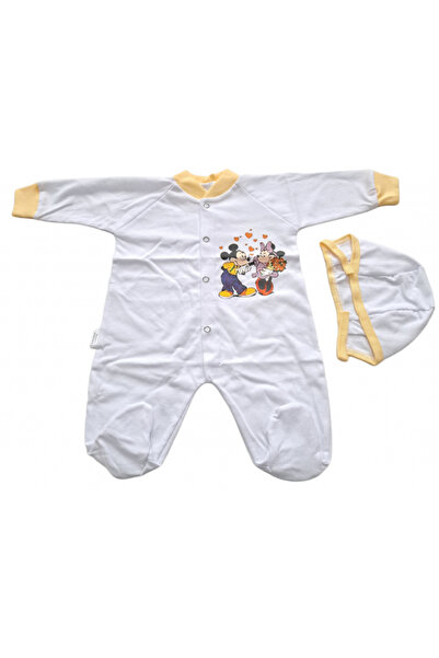 Bubu Kids Creations Salopeta BubuKids cu căciulă - Fabricată în România