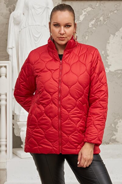 RMG Quilted plus size jacket
