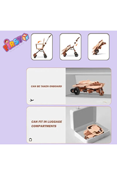 FIRST TOY Lightweight baby stroller from