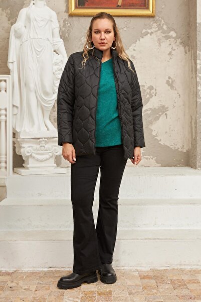 RMG Quilted plus size jacket