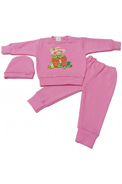 Bubu Kids Creations 3-piece Cotton Baby Tracksuit
