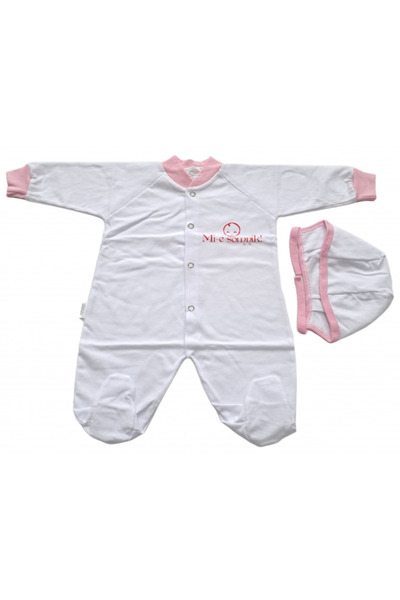 Bubu Kids Creations Salopeta si Caciula - Fabricata in Romania