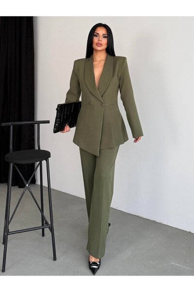 ossons Pleated Double Suit