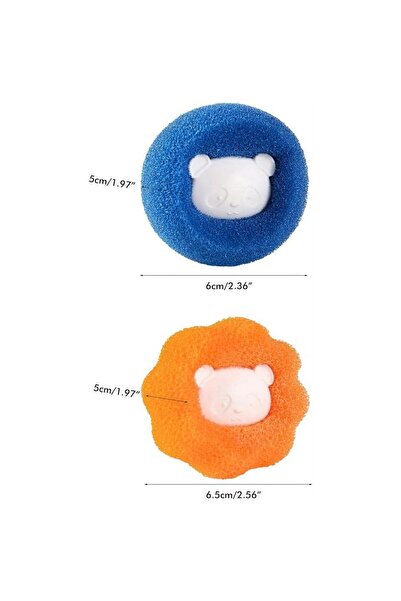 OEM Set of 10 Hair Removal Laundry Balls – Collect Pet and Human Hair, Reusable, Universal Fit