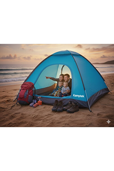 kamptek kamp teknolojisi Manuel Kurulum Deprem Kamp Doğa 4 Kişilik Mevsimlik ...