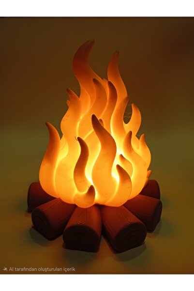 shop Kamp Ateşi Görünümlü Lamba. Pilli Tealight pakete dahildir.
