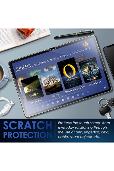 OSG Samsung Galaxy Tab S10 Plus/S9 Fe Plus/Tab S9 Plus/Tab S7 Fe/Tab S8 Plus Nano Screen Protector Glass