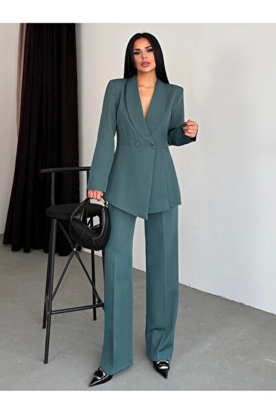 ossons Pleated Double Suit