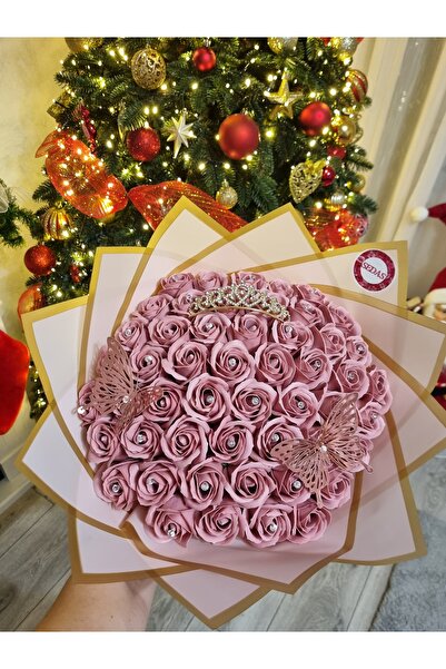 Store.sedas Buchet 55 trandafiri de sapun