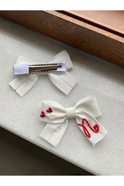 EGOMİ Letter Embroidery Clip Buckle (N)