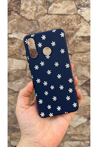 Vip Case Huawei P20 Lite Compatible Mini Daisy Patterned Silicone Shock-Absorbing Classic Protective Rubber Case 277