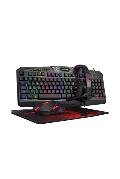REDRAGON 4 in 1 Combo S101-BA-2 Keyboard, Mouse, Headset & Mouse Pad