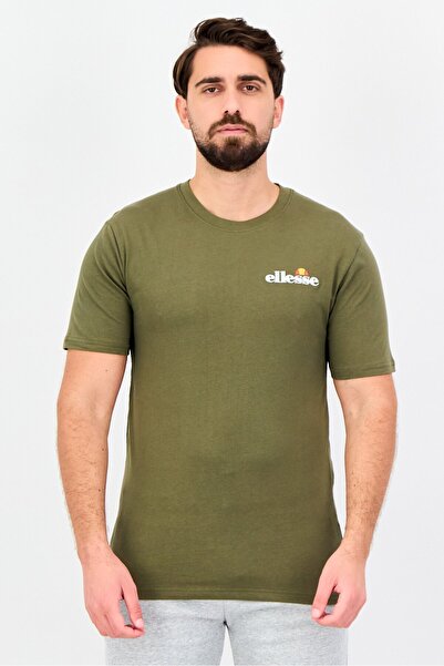 Ellesse Men Sportswear Fit Short Sleeve Outdoor T-Shirt, Olive