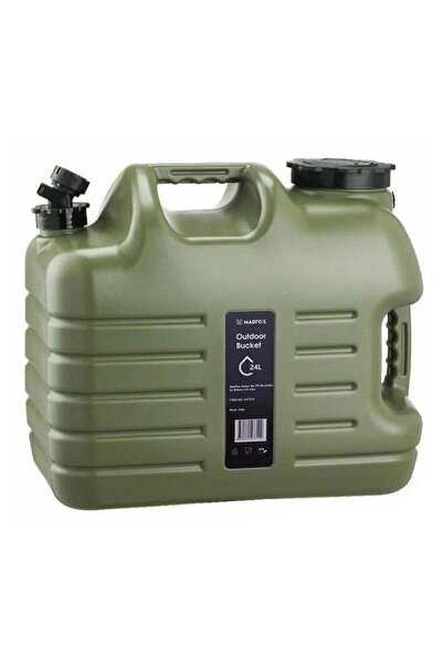 MADFOX Musluklu Su Bidonu - Galon Air PE - 24 Litre - Yeşil - 547310