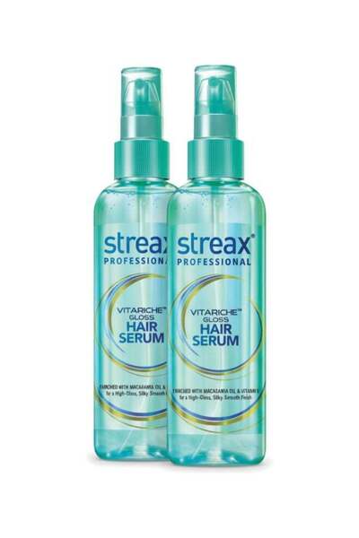 Streax سيروم الشعر اللامع من فيتاريش - عبوة من قطعتين (100 مل لكل منهما)
