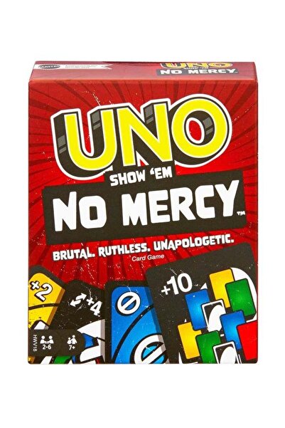 mattel لعبة أونو الأصلية: أظهر لهم عدم الرحمة - نسخة معدلة من لعبة الورق الكلاسيكية